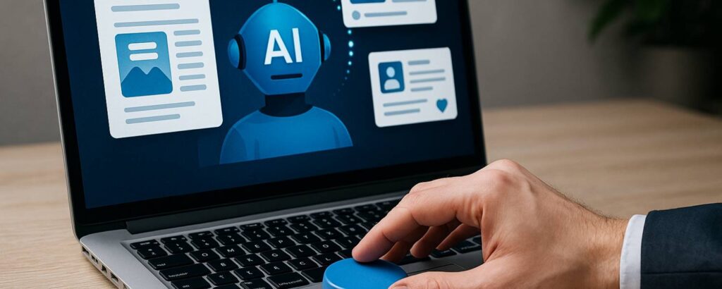 Content-Erstellung mit nur einem Klick – So automatisieren Unternehmen ihre Inhalte mit KI