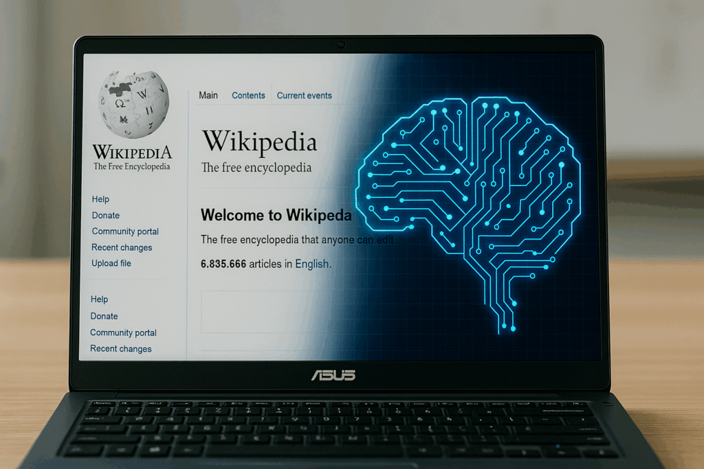 Wikipedia nutzt KI