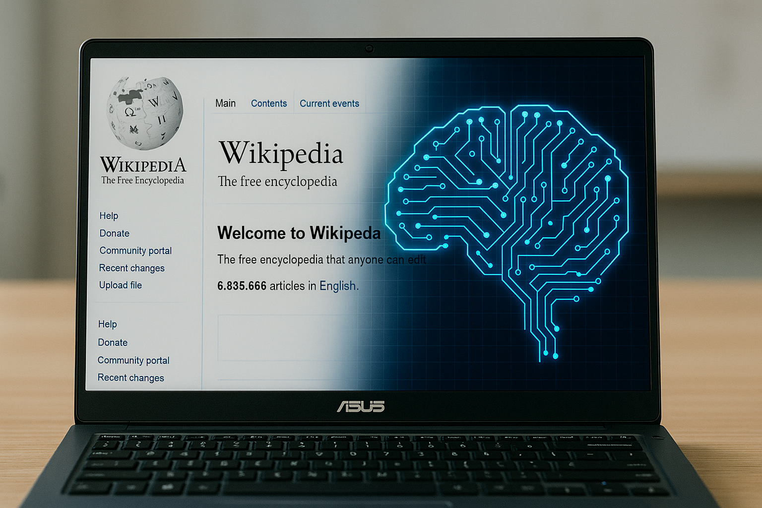 Wikipedia nutzt KI
