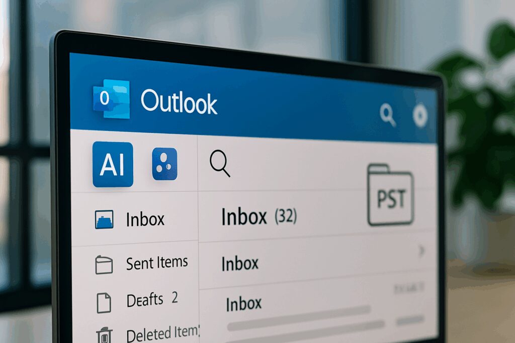 Outlook-Update bringt KI-Funktionen und bessere PST-Unterstützung