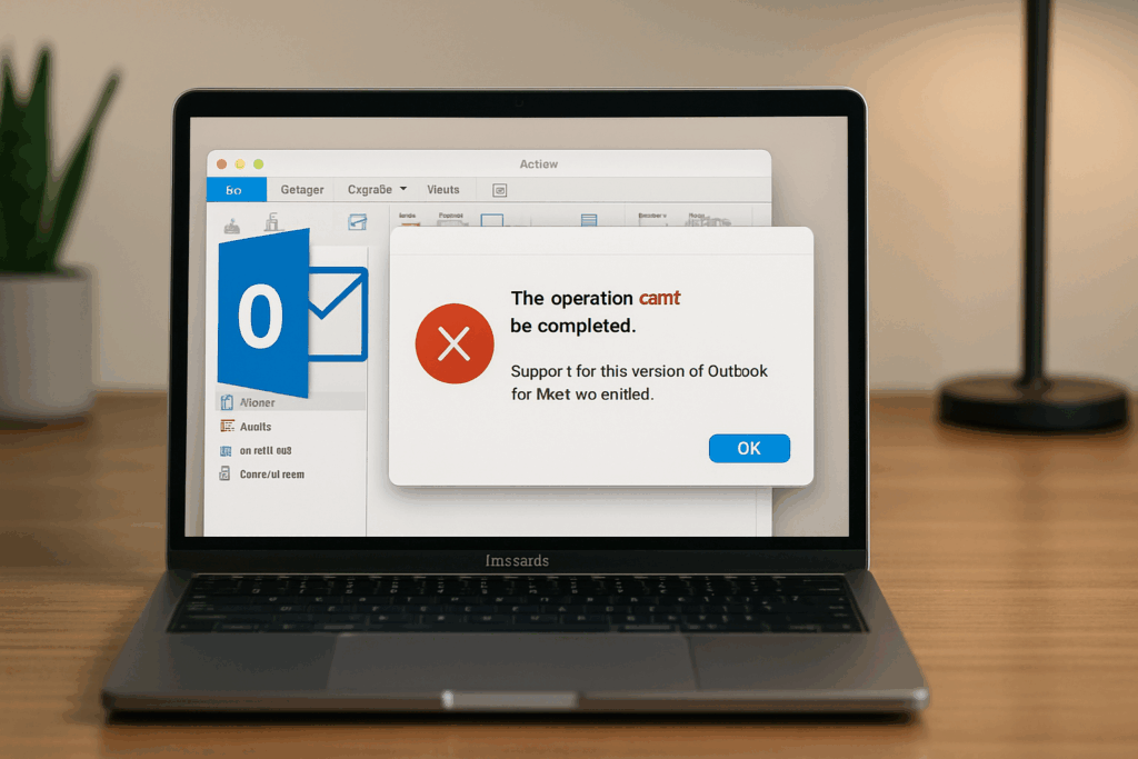 Support-Ende für klassisches Outlook auf dem Mac