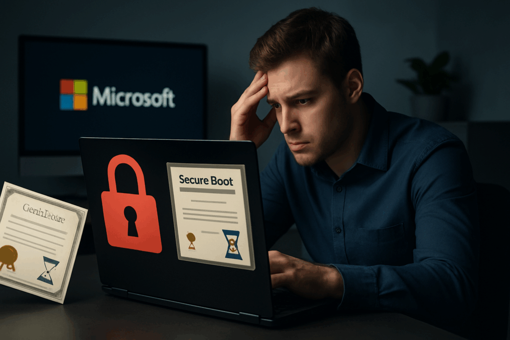 Microsoft warnt vor ablaufenden Secure-Boot-Zertifikaten