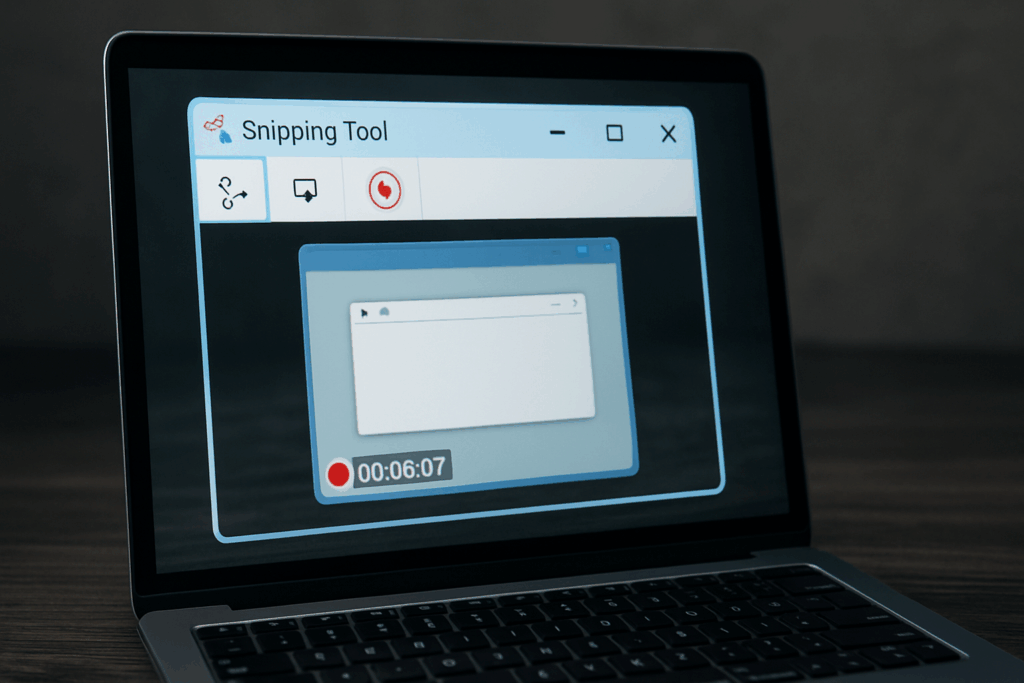 Snipping Tool bekommt Fensteraufnahme als Video