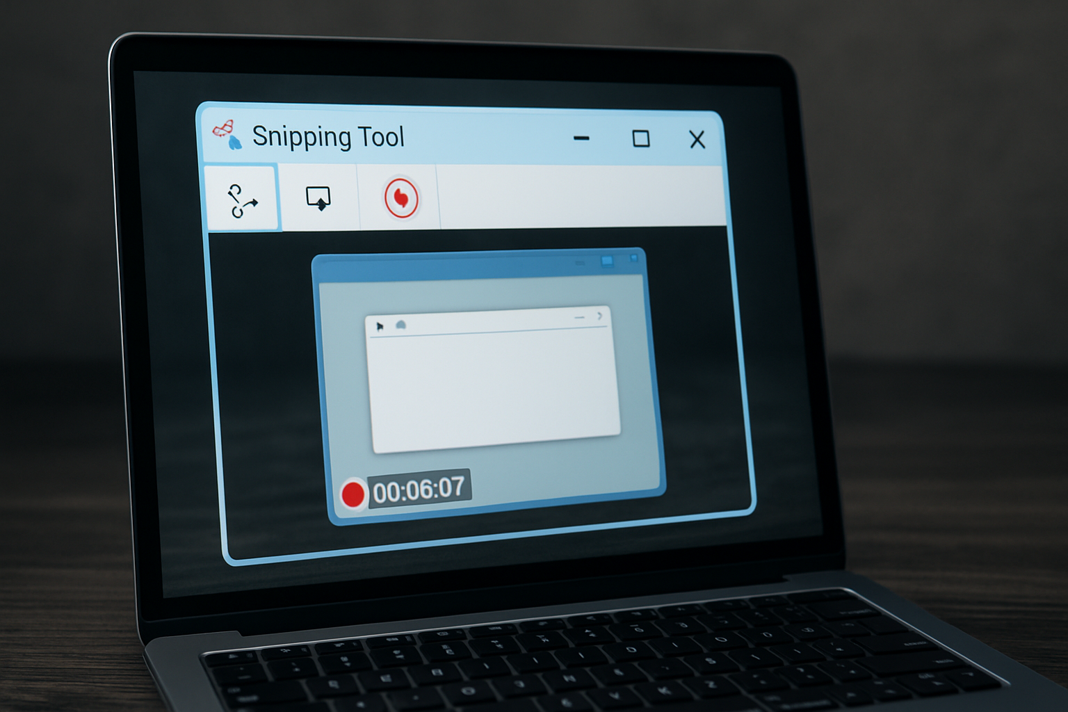 Snipping Tool bekommt Fensteraufnahme als Video