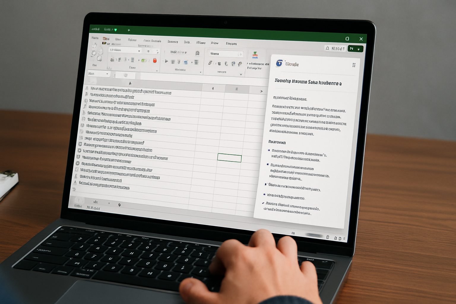 Texte mit Copilot in Excel analysieren