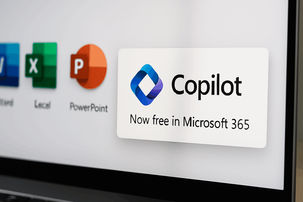 Microsoft Copilot jetzt kostenlos in Microsoft 365